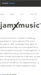 Mobile Screenshot of jamxmusic.com